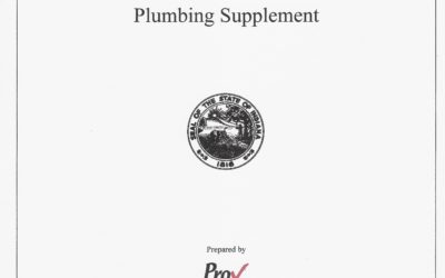 Indiana Plumbing Contractors Supplement to the Contractors Guide